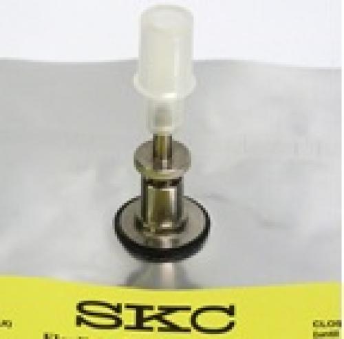 FlexFoil PLUS Sample Bag, 1 Liter, with SS Breath-gas Analysis Fitting, pk/5