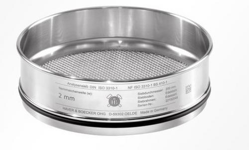 HAVER Test Sieve 200x50 mm