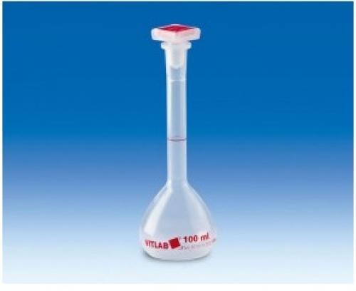 #67704 - Volumetric flasks, PMP, Class A with NS stoppers, PP